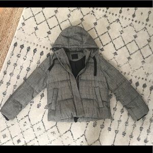 J.Crew Collection Houndstooth Puffer Jacket